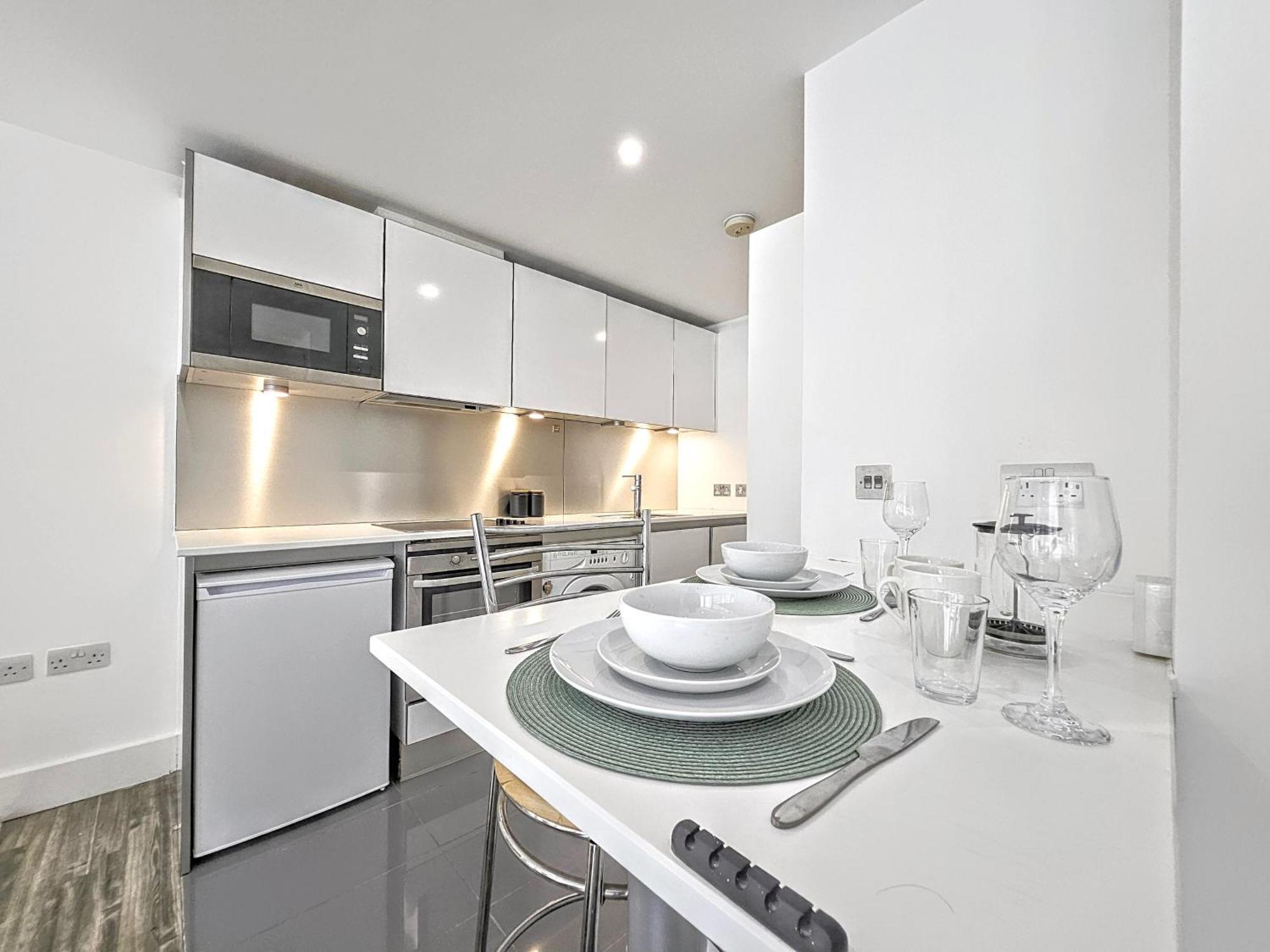 City Waterside, Old Street, Angel, Entire Private Apartment London Bagian luar foto